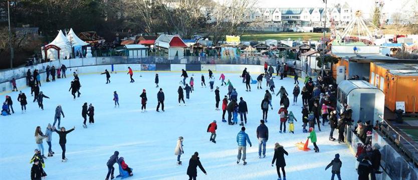 Lodowisko w Heringsdorfie