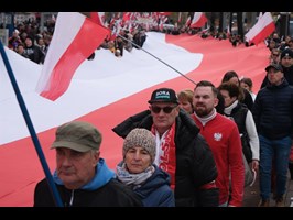 Biało-czerwony marsz