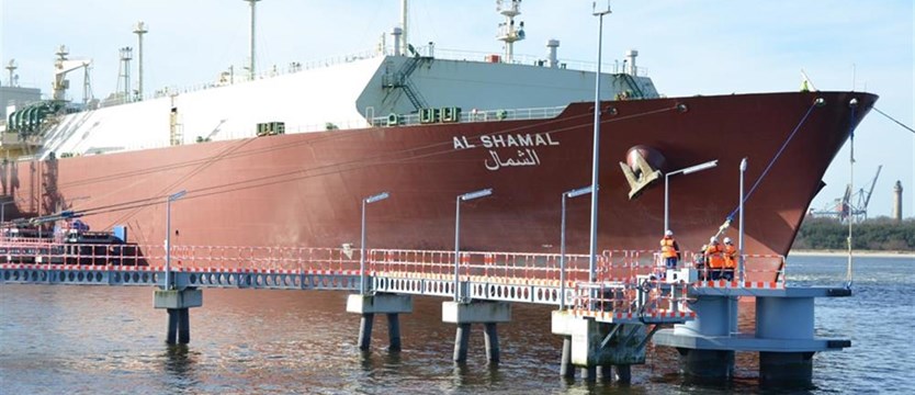 Setna dostawa LNG z Kataru. „Al Shamal” w Świnoujściu