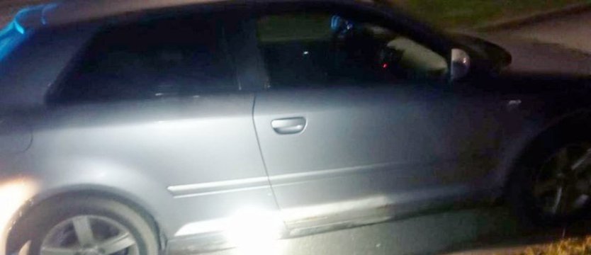 Wpadł przez niepodświetloną tablicę rejestracyjną