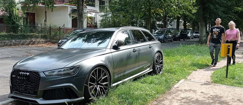 Parkowanie na trawie