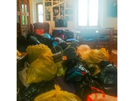 Szczecinianie pomagają uchodźcom na granicy. Zbiórka darów w Teatrze Kana