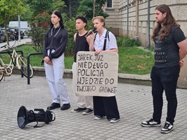 Solidarnie z Joanną. Demonstracja w Szczecinie