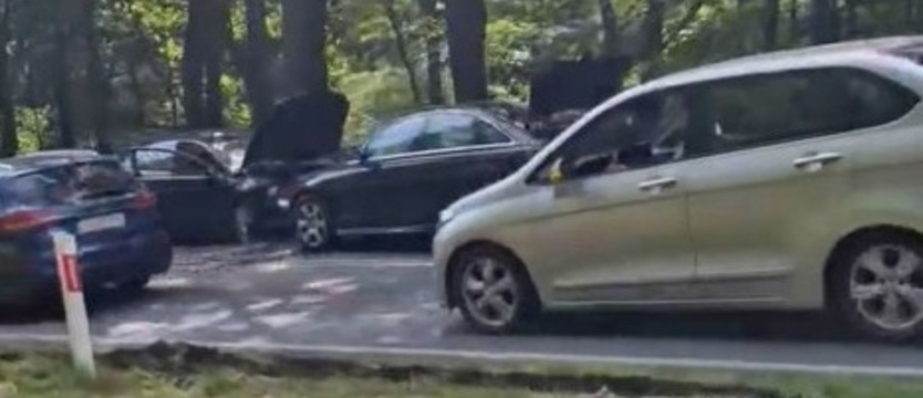 Zderzenie w Pilchowie, 5 osób rannych